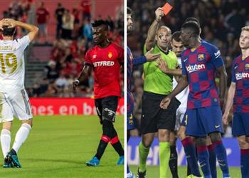 اللون الأحمر يصبغ انطلاقة ريال مدريد وبرشلونة في الدوري الإسباني