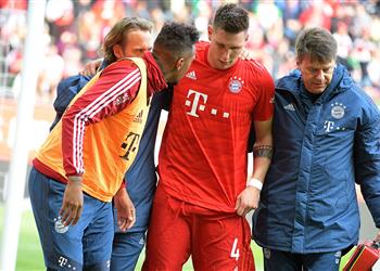 رسمي ا إصابة مدافع بايرن ميونخ بالرباط الصليبي