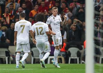 بالفيديو توني كروس يقود ريال مدريد لتخطي عقبة جالطة سراي في دوري أبطال أوروبا