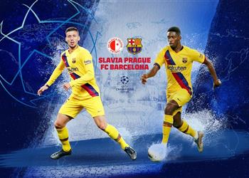 تعرف على معلق مباراة برشلونة وسلافيا براج في دوري أبطال أوروبا اليوم