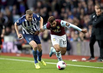 مدرب أستون فيلا تريزيجيه كان له تأثيرا في الفوز أمام برايتون والمحمدي من قادة الفريق