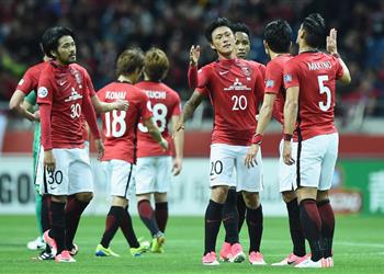 بالفيديو أوراوا الياباني يضرب مرمى جوانجزو الصيني بهدف نظيف ويتأهل إلى نهائي دوري أبطال آسيا