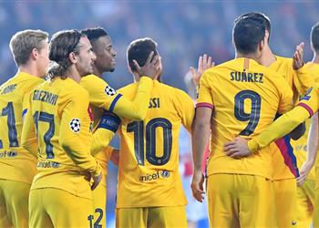 بالفيديو برشلونة يتصدر مجموعته بثنائية في سلافيا براج بدوري أبطال أوروبا