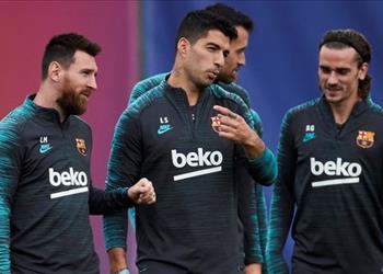 بالفيديو ليونيل ميسي يسجل الهدف الأول لبرشلونة أمام سلافيا براج