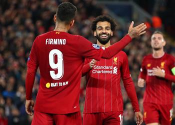 بالفيديو محمد صلاح يتمم رباعية ليفربول أمام جينك بهدف عالمي