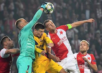 تير شتيجن ينتقد أداء لاعبي برشلونة أمام سلافيا براج