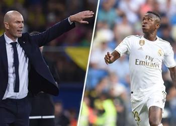 زيدان يستقر على مصير فينيسيوس جونيور في ريال مدريد