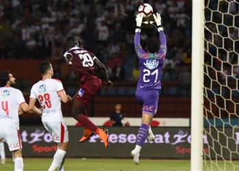 بالفيديو إصابة محمد عواد في مباراة الزمالك ضد جينيراسيون فوت