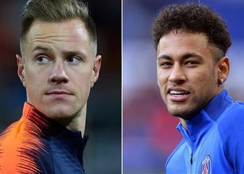 تير شتيجن مندهش من سعر صفقة نيمار