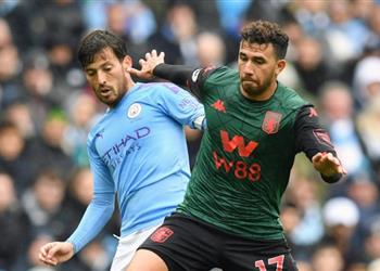 رغم الخسارة أمام مانشستر سيتي فيديو تريزيجيه الأعلى تقييم ا من لاعبي أستون فيلا بالمباراة