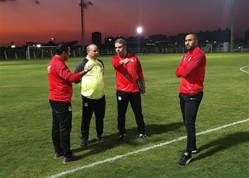 منتخب مصر الأولمبي يواصل تدريباته استعداد ا لأمم إفريقيا وشوقي غريب يفتح المران للإعلام غد ا