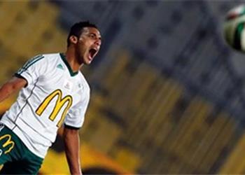 أحمد ياسر يسجل هدف المصري الأول أمام بطل سيشيل في الكونفدرالية