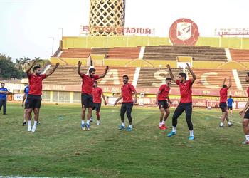 مران الأهلي بالصور محمود متولي يواصل التأهيل وتدريبات قوية لحراس المرمى