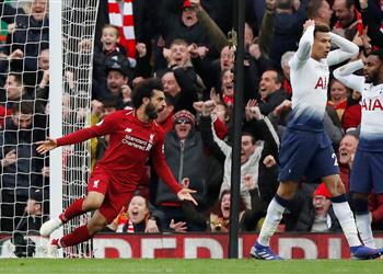بالفيديو محمد صلاح يسجل هدف ليفربول الثاني أمام توتنهام