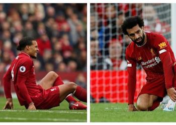 كلوب يتحدث عن إصابة محمد صلاح وفان دايك في مباراة ليفربول وتوتنهام