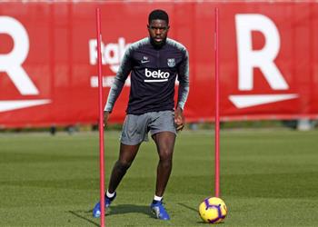 شكوك حول جاهزية أومتيتي لمواجهة برشلونة المقبلة