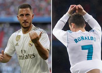 هازارد ارتداء القميص رقم 7 في ريال مدريد بعد رونالدو ليس سهل ا وأنا هنا للفوز بدوري الأبطال