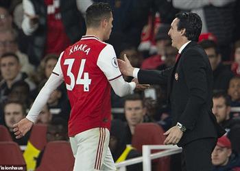 إيمري تشاكا لن يشارك أمام ليفربول وعليه الاعتذار لجماهير آرسنال