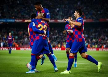 بالفيديو ميسي يسجل الهدف الرابع لبرشلونة أمام بلد الوليد