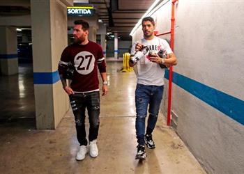 بالفيديو لويس سواريز يسجل الهدف الخامس لبرشلونة أمام بلد الوليد