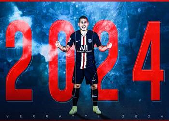 فيراتي يمدد عقده مع باريس سان جيرمان حتى 2024