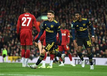 إحصائية سلبية لليفربول في الشوط الأول أمام آرسنال بكأس الرابطة