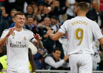 بالفيديو ريال مدريد يسجل هدفين في أقل من دقيقتين أمام ليجانيس