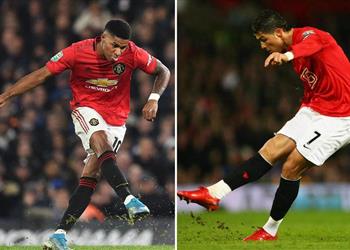 راشفورد بعد تسجيله هدف على طريقة رونالدو الأمر يتعلق بالكرات