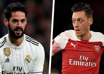 آرسنال ينافس مانشستر سيتي على ضم إيسكو لخلافة أوزيل