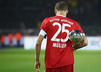 توماس مولر يخوض مباراته الـ500 مع بايرن ميونخ أمام آينتراخت فرانكفورت