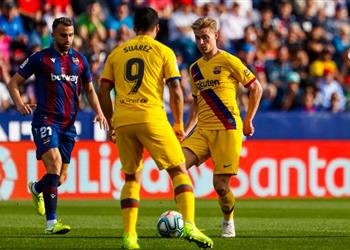 برشلونة يعلن طبيعة إصابة لويس سواريز أمام ليفانتي