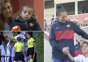ريال مدريد يحقق حلم الطفلة دانييلا بعد بكائها بسبب برشلونة