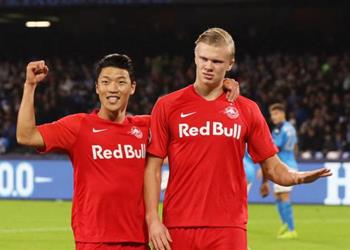 بهدفه أمام نابولي هالاند يتفوق على راؤول ومبابي في دوري أبطال أوروبا