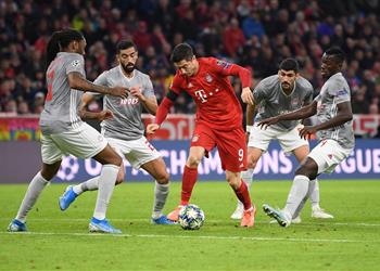 بالفيديو بايرن ميونخ يتأهل رسمي ا لثمن نهائي دوري الأبطال بثنائية في أولمبياكوس