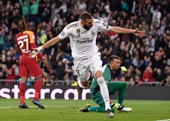 بالفيديو بنزيما يسجل الهدف الرابع لريال مدريد أمام جالطة سراي