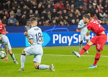 بالفيديو باير ليفركوزن يحقق فوزه الأول بدوري أبطال أوروبا بثنائية في أتلتيكو مدريد