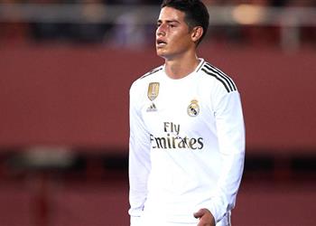 صراع إنجليزي شرس على ضم خاميس رودريجيز من ريال مدريد