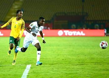 أمم إفريقيا تحت 23 سنة ماهالاتي يحصد جائزة رجل مباراة جنوب إفريقيا وزامبيا