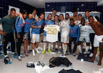 فيديو كارفاخال يحتفل بمناسبة خاصة مع ريال مدريد أمام إيبار