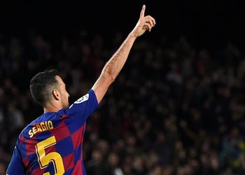 فيديو بوسكيتس يحقق رقم ا مميز ا مع برشلونة أمام سيلتا فيجو