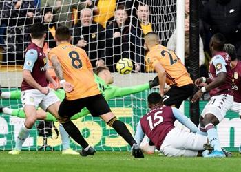 بالفيديو تريزيجيه يسجل في خسارة أستون فيلا أمام وولفرهامبتون بثنائية