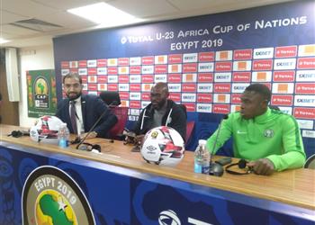 لاعب نيجيريا الأولمبي نحن في مصر للتأهل لأولمبياد طوكيو