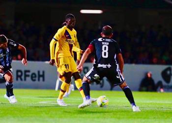 بالفيديو برشلونة يهزم قرطاجنة ودي ا بثنائية نظيفة