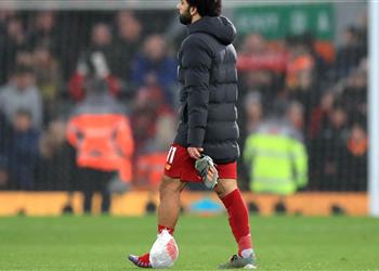 بالصورة محمد صلاح يخضع للعلاج في دبي بعد إصابته مع ليفربول