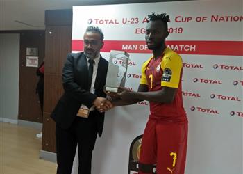 أوسوك كوابينا أفضل لاعب في مباراة غانا ومالي