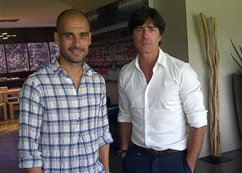 لوف ي راضي تير شتيجن ونوير قبل مباراة ألمانيا وإيرلندا الشمالية ويؤكد جوارديولا إضافة عظيمة لنا