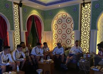 ميسي ونجوم الأرجنتين يشاهدون مباراة ألميريا وإلنشي رفقة تركي آل الشيخ