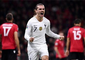 بالفيديو جريزمان يقود فرنسا للفوز على ألبانيا بثنائية في تصفيات يورو 2020