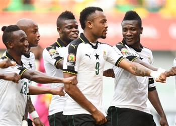 فيديو غانا ت سقط ساو تومي بهدف أيو في تصفيات أمم إفريقيا