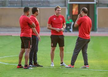 مران الأهلي ديانج يواصل برنامجه التأهيلي وتدريبات قوية لحراس المرمى